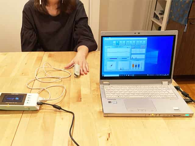 自由が丘で自律神経バランスの測定を開始